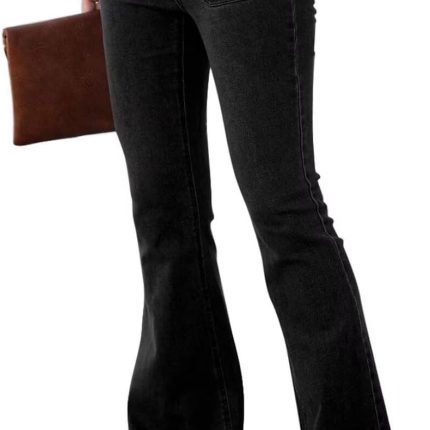 Flare Jeans for Women Women's Bootcut Bell Bottom Jeans High Waisted Stretch Slimming Bell Bottoms Jeans
