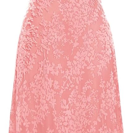 Women's Summer Dress Sleeveless Spaghetti Strap Midi Dress Sexy Cowl Neck Floral Cocktail Dress Party Dresses